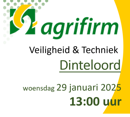 Dinteloord - woensdag 29 januari 2025 - 13.00 - Veiligheid & Techniek