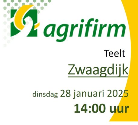 Zwaagdijk - dinsdag 28 januari 2025 - 14.00 - Teelt