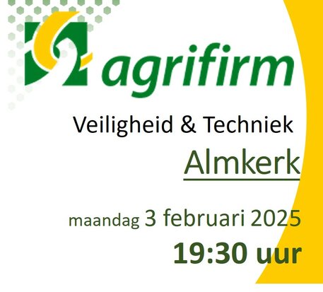 Almkerk - maandag 3 februari 2025 - 19.30 - Veiligheid & Techniek