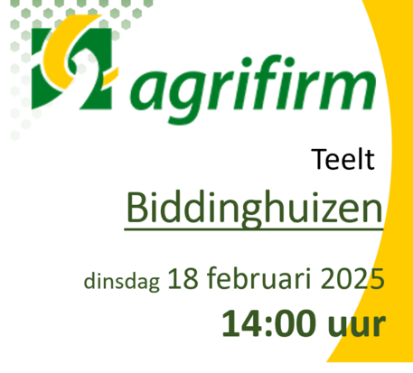 Biddinghuizen - dinsdag 18 februari 2025 - 14.00 - Teelt