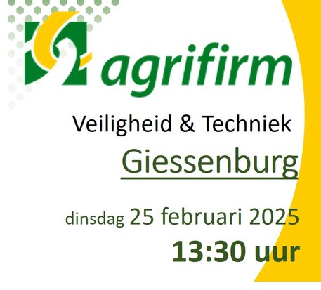 Giessenburg - dinsdag 25 februari 2025 - 13.30 - Veiligheid & Techniek