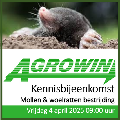 Kennisbijeenkomst Mollen (be-)grijpen - Agrowin