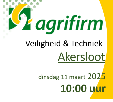 Akersloot - dinsdag 11 maart 2025 - 10.00 - Veiligheid & Techniek